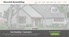 Desktop Screenshot of maverickremodeling.com